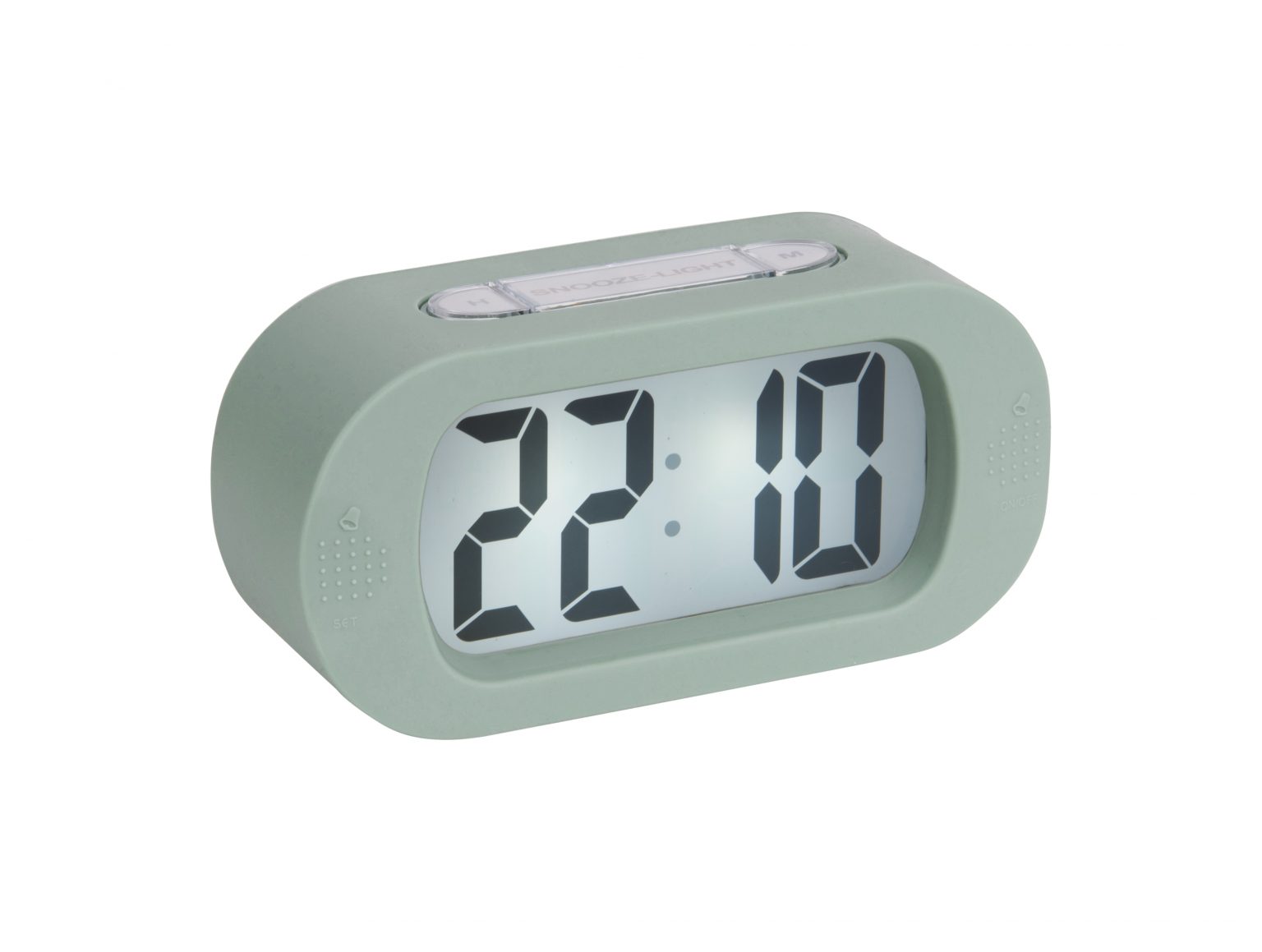 Karlsson Alarm Clock Gummy Green Digitale wekker groen BijCees