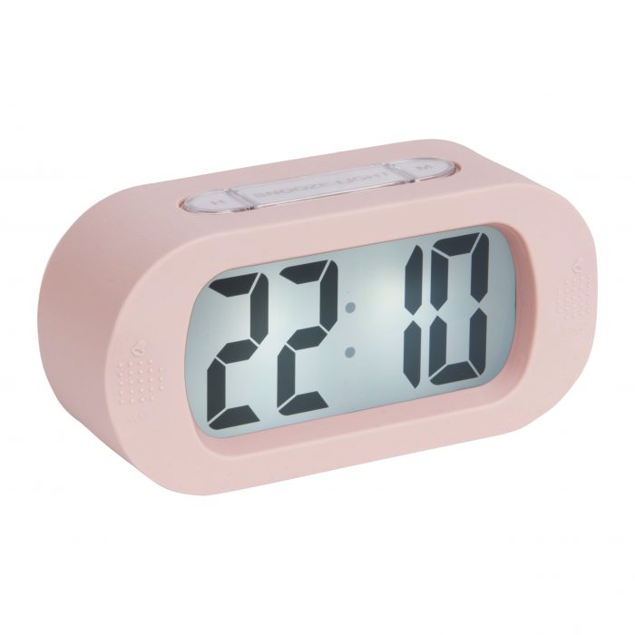 Karlsson Alarm Clock Gummy Pink BijCees.nl