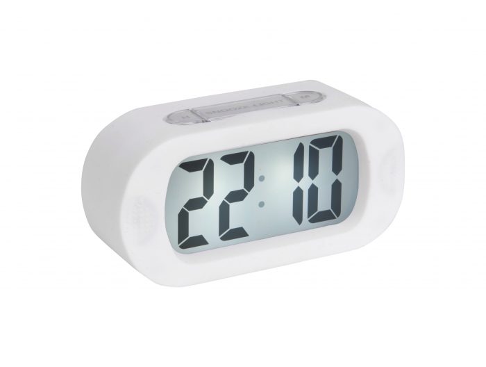 Karlsson Alarm Clock Gummy White BijCees.nl