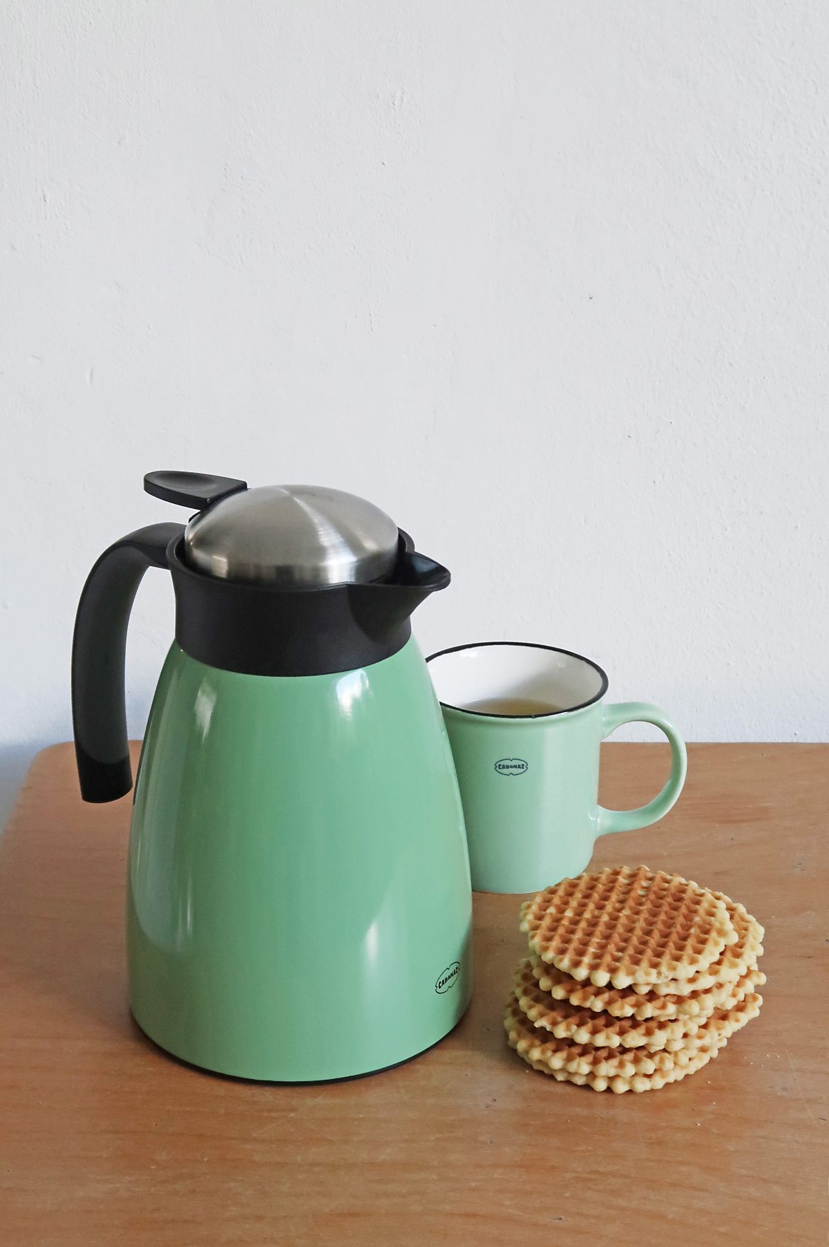 Cabanaz Thermal Jug Vintage Green Thermoskan groen BijCees