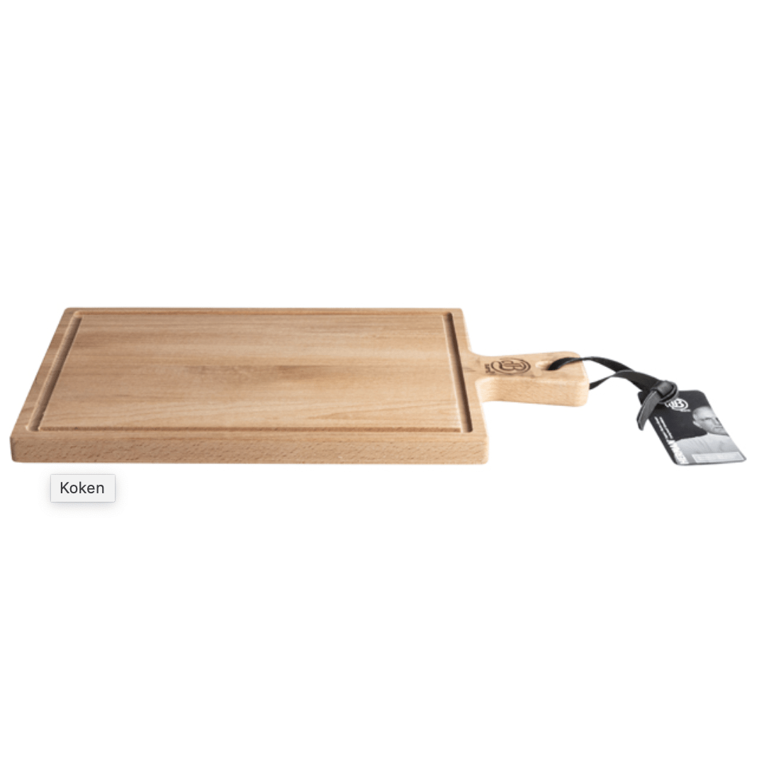 optillen bijzonder Reizende handelaar HERMAN Snijplank Beuken 40x24cm - Cutting board beech wood