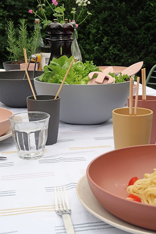 Zuperzozial nature mega bowl 30cm grey bijcees.nl