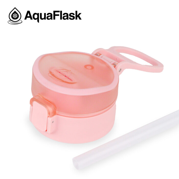 AquaFlask sip bottle Ballet Pink waterfles rietje 532ml bijcees.nl