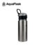 AquaFlask sip bottle Silver Steel waterfles rietje 532ml bijcees.nl