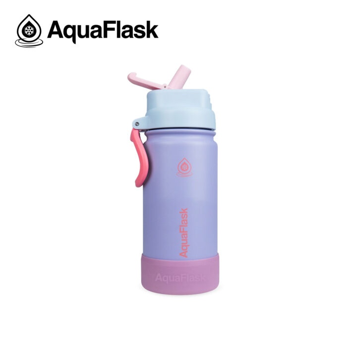 AquaFlask Colorwave Flipsip 414ml (14oz) Blue Lavender aquaflask.nl
