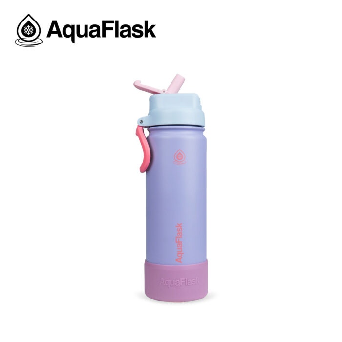 AquaFlask Colorwave Flipsip 532ml (18oz) Blue Lavender aquaflask.nl