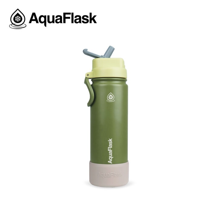 AquaFlask Colorwave Flipsip 532ml (18oz) Cedarwood aquaflask.nl