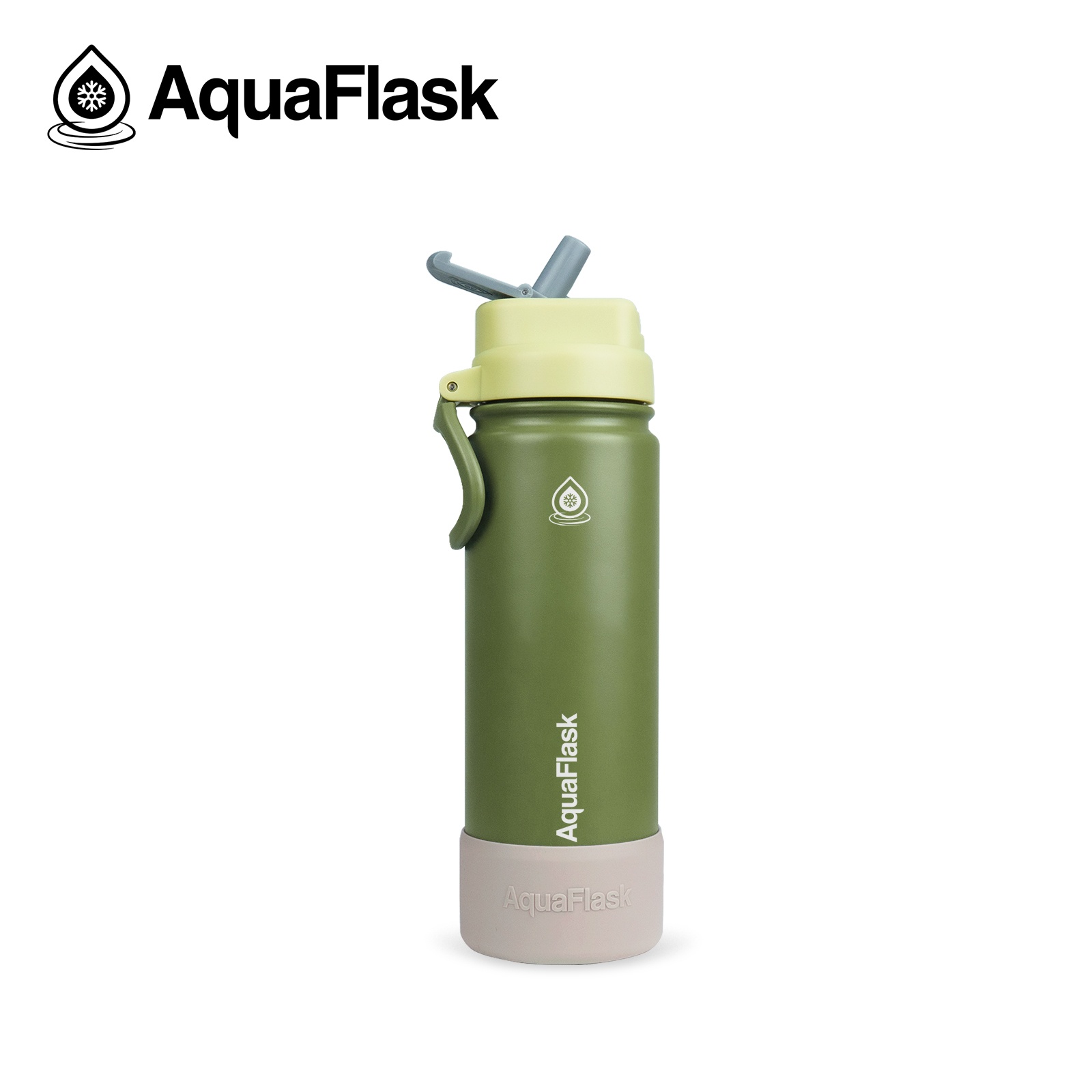 AquaFlask Colorwave Flipsip 532ml (18oz) Cedarwood aquaflask.nl