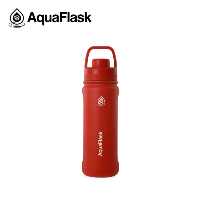 AquaFlask Original 532ml (18oz) Cherry Red aquaflask.nl