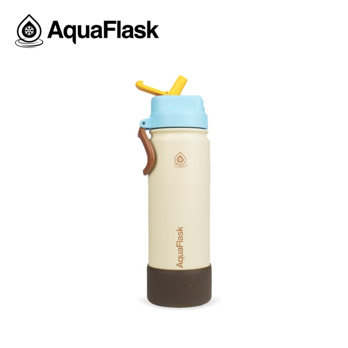 AquaFlask Colorwave Flipsip 532ml (18oz) Honey Comb aquaflask.nl