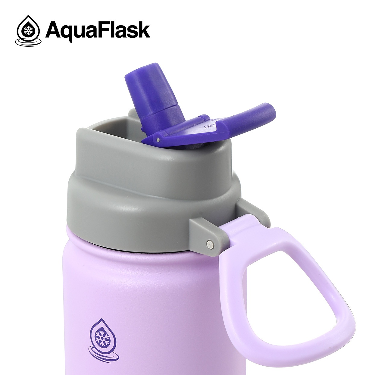 AquaFlask Kids flipsip 414ml (14oz) Amelia aquaflask.nl