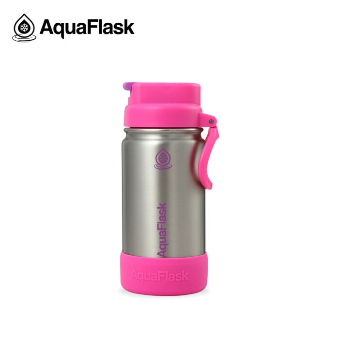 AquaFlask Kids flipsip 414ml (14oz) Luna aquaflask.nl