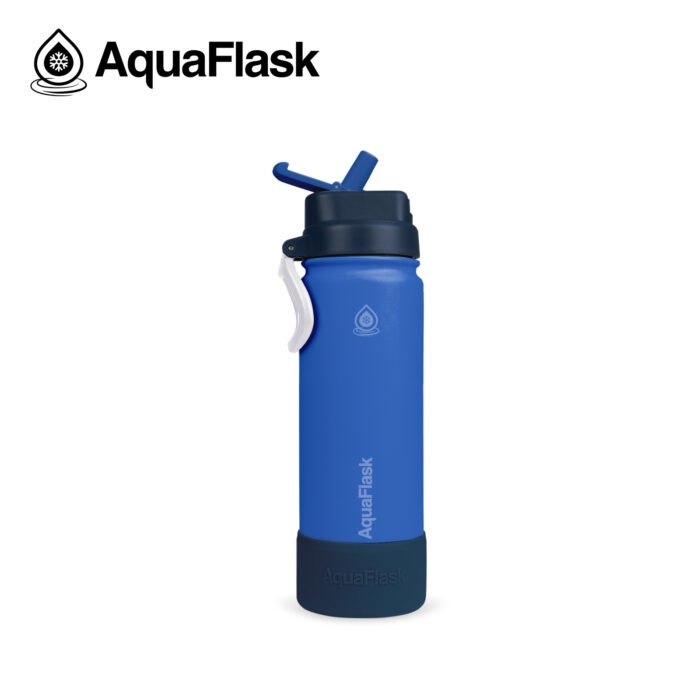 AquaFlask Colorwave Flipsip 532ml (18oz) Riviera Lagoon aquaflask.nl