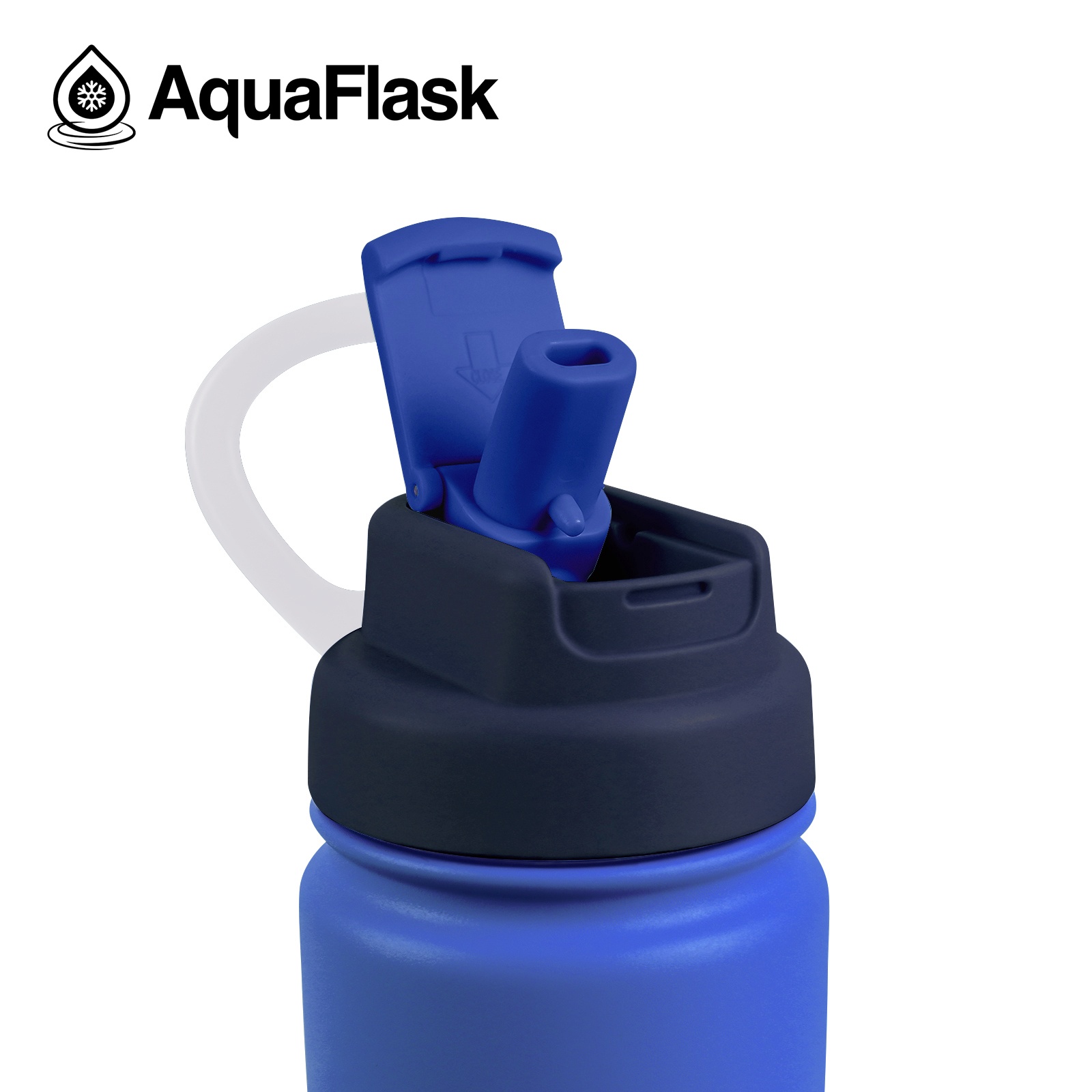 AquaFlask Colorwave Flipsip 650ml (22oz) Riviera Lagoon aquaflask.nl