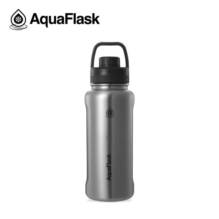 AquaFlask Original 946ml (32oz) Silver Steel aquaflask.nl
